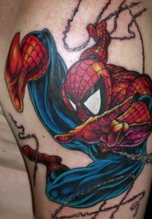 Spiderman by Jaisy Ayers (WOODLANDS TX): TattooNOW