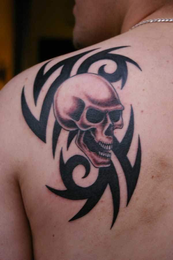 Skull Tribal Tattoo Vector Illustration Stock Vector (Royalty Free)  340283243 | Shutterstock