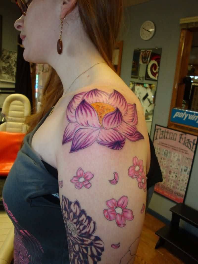 purple ink tattoo on black skin｜TikTok Search