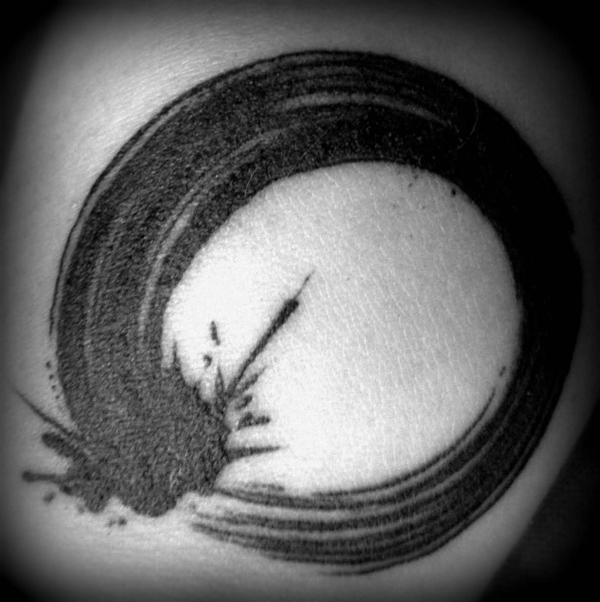 I've been thinking about getting an Enso. Would this be too much? : r/ TattooDesigns