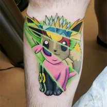 Famous Pokemon Tattoo